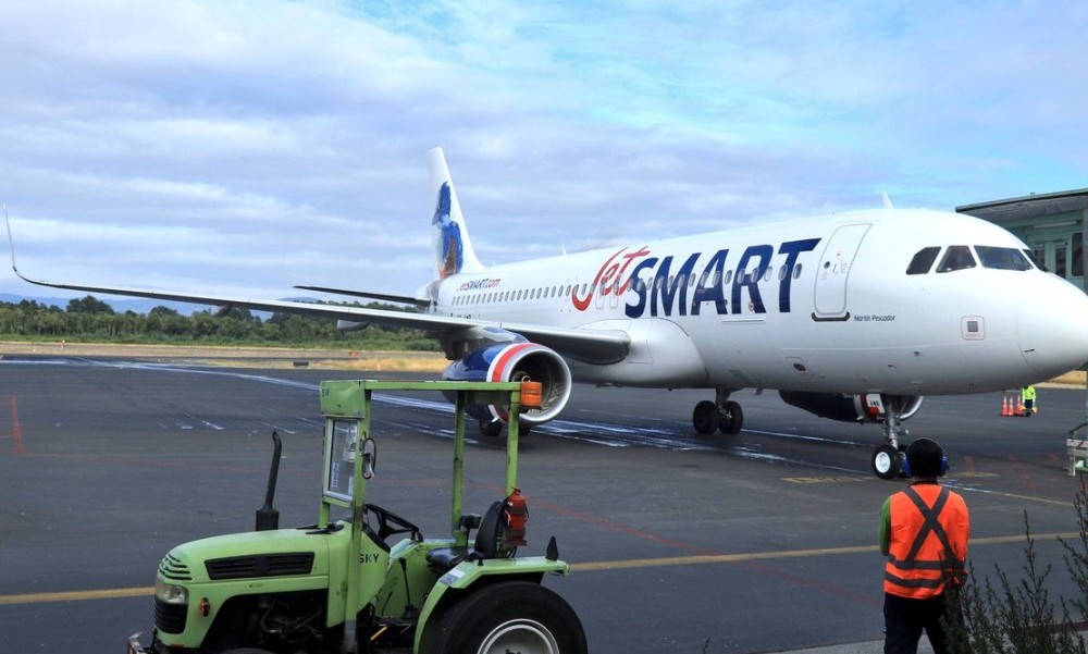 ​​Región de Los Ríos crece en conectividad con nuevos vuelos de JetSMART entre Santiago y Valdivia