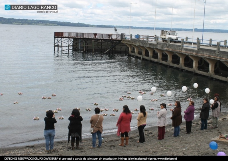 Mensaje de Lago Ranco a la región: "Nada justifica la violencia contra la mujer"