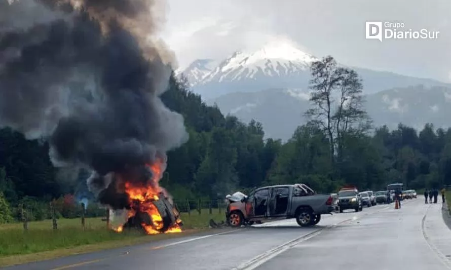 Identifican a conductor fallecido en colisión frontal en Panguipulli