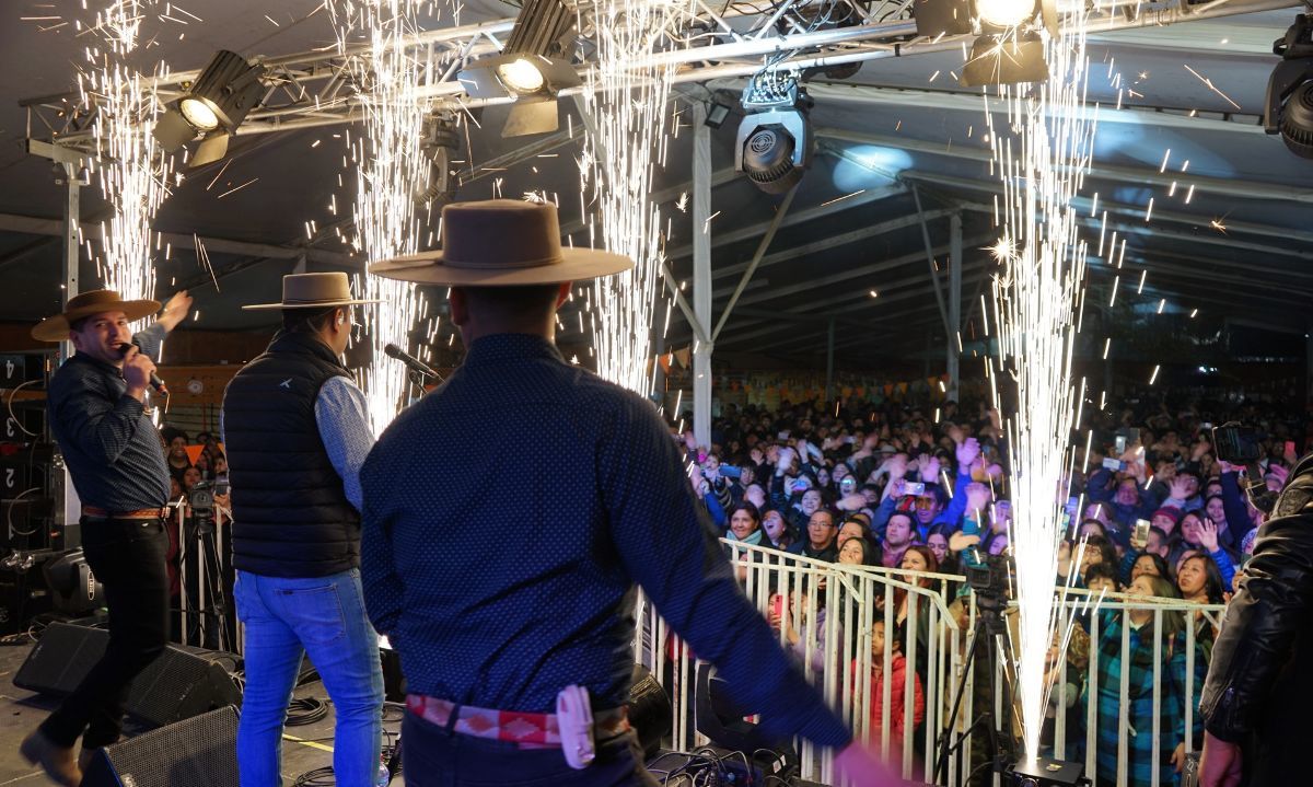 Llanero de Ñuble hizo bailar a la Cuenca del Ranco este sábado 