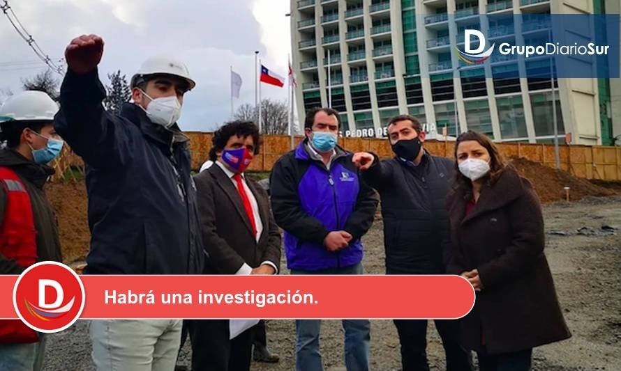 Amtmann paraliza obras en plazas céntricas de Valdivia 