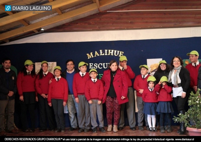 Escuela Malihue lanza proyecto para reducir, reutilizar y reciclar sus residuos