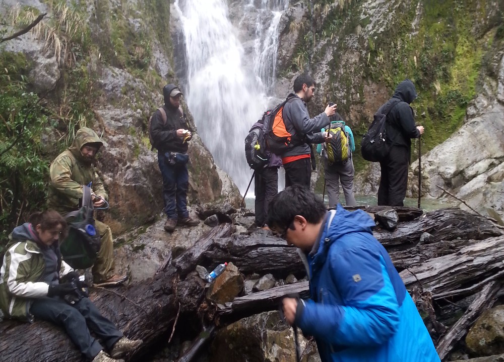 Sichahue fue el destino elegido para el taller de senderismo realizado en Futrono